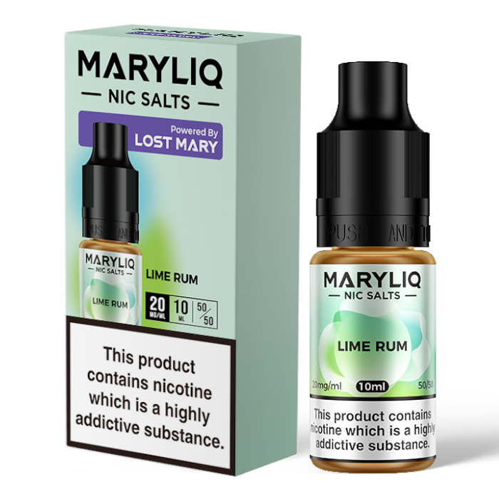 Maryliq - Rhum Citron Vert 10ml 20mg Sel de Nic