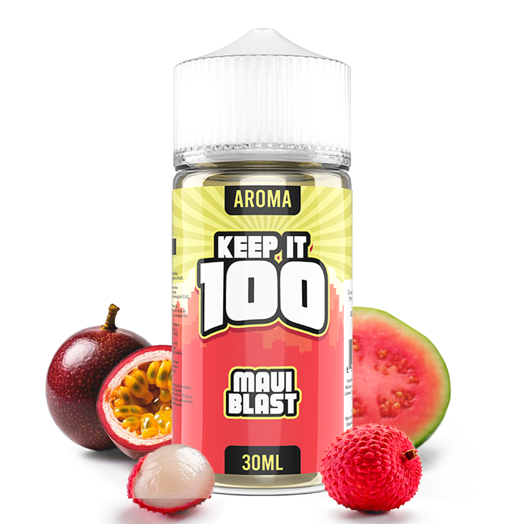 Keep It 100 - Maui Blast 120ml Longfill