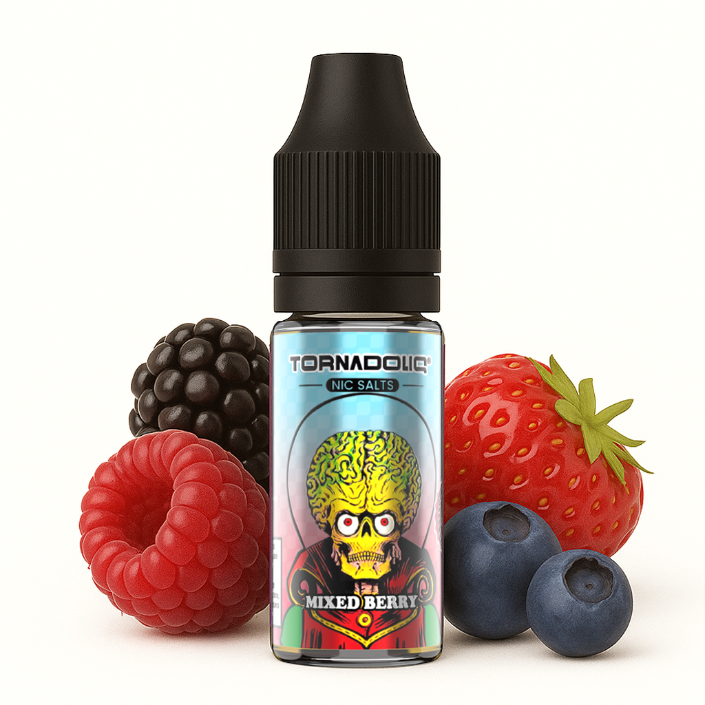 Tornadoliq, Mixed Berry Ice Nic Salt, 10ml