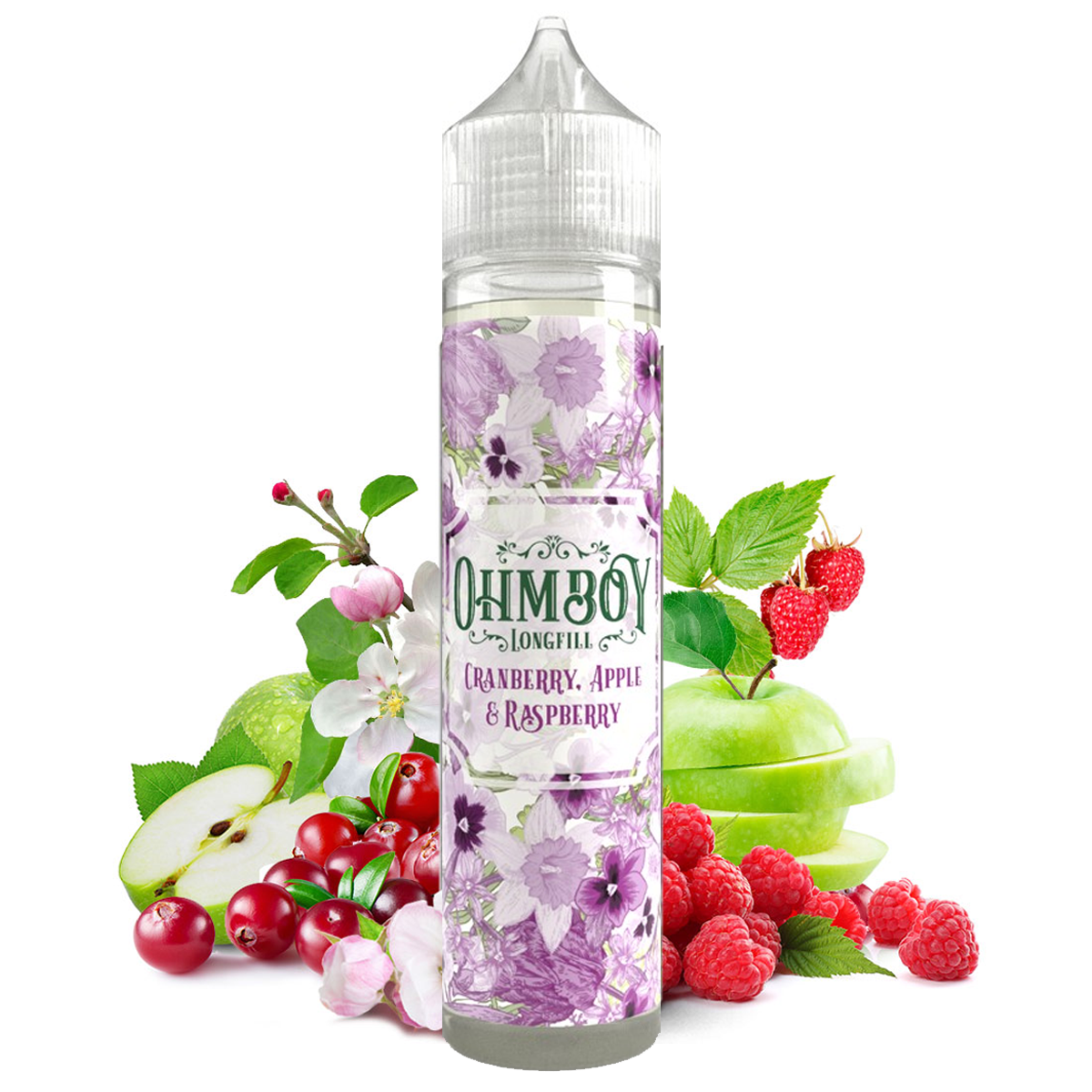 Ohm Boy - Cranberry Apple & Raspberry 60ml Longfill