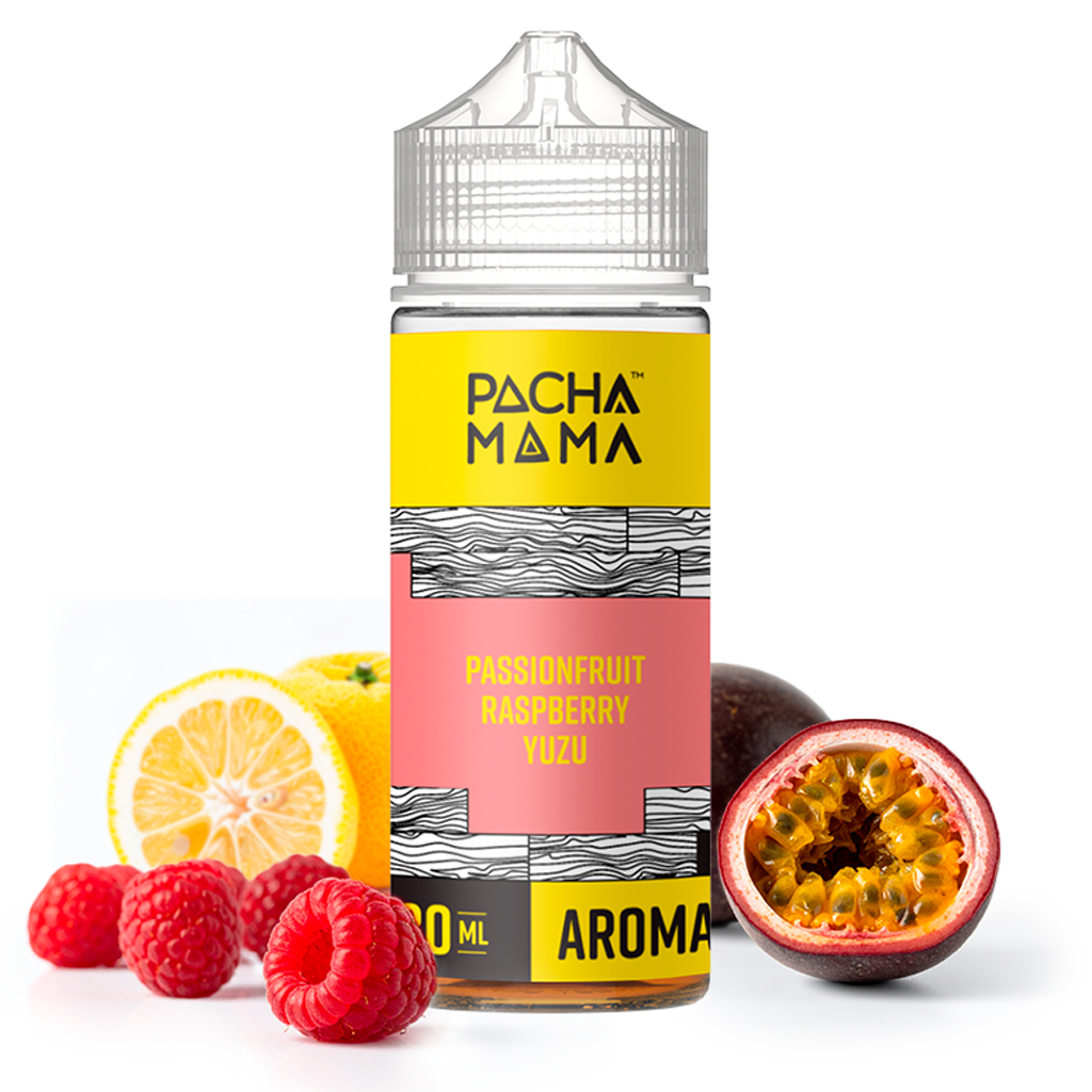 Pacha Mama - Passionfruit Raspberry Yuzu 120ml Longfill