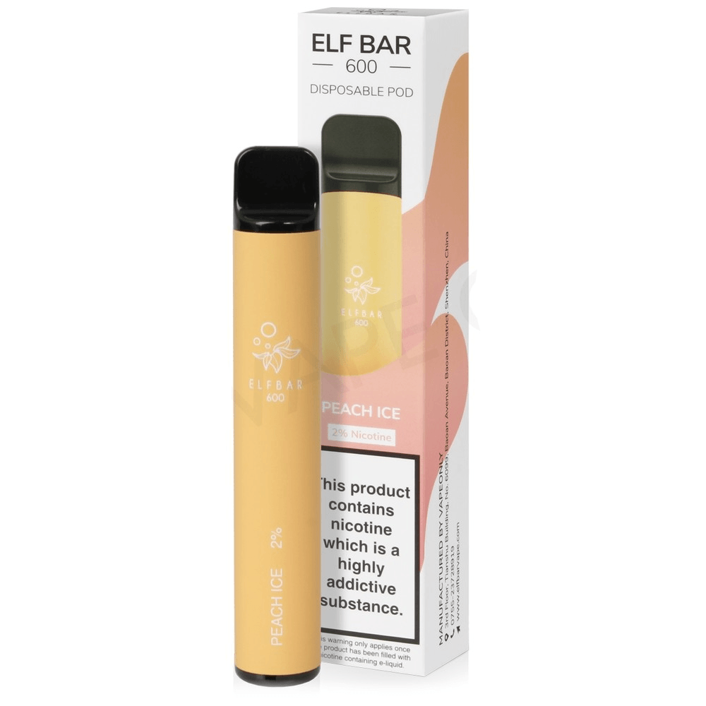 Elf Bar 600 - Peach Ice 20mg