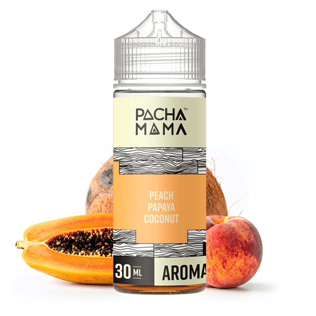 Pacha Mama - Peach Papaya Coconut 120ml Longfill