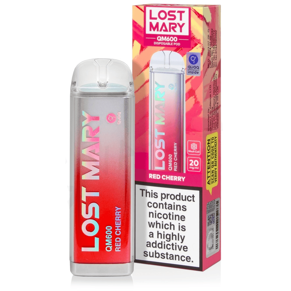 Lost Mary QM600 - Red Cherry 20mg