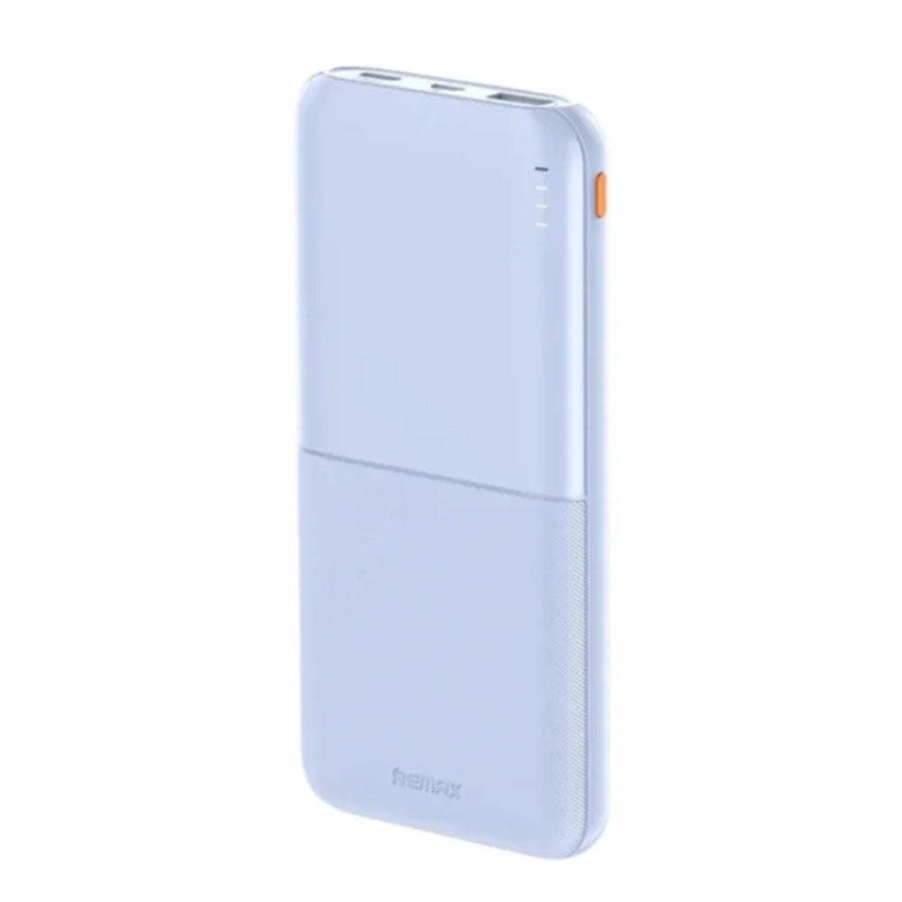 REMAX Lango II Series RPP-23 Power Bank 10000mAh – Fast Charging 2.4A – 1 USB & Type-C Port – Blue