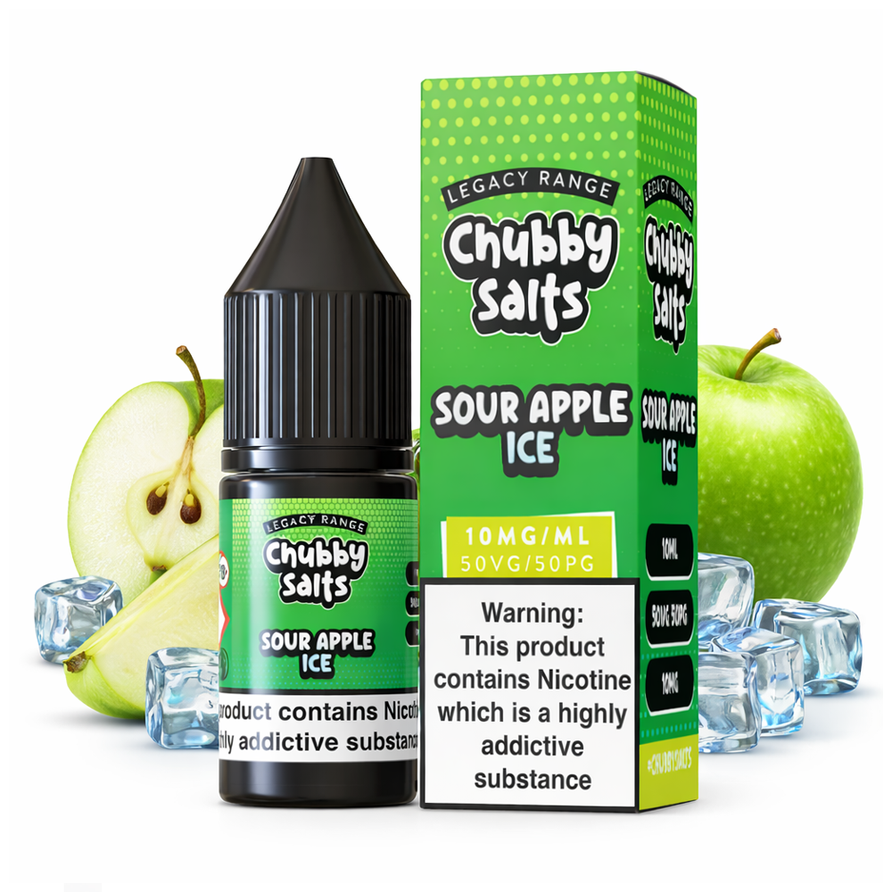 Chubby Salts - Sour Apple Ice 10ml