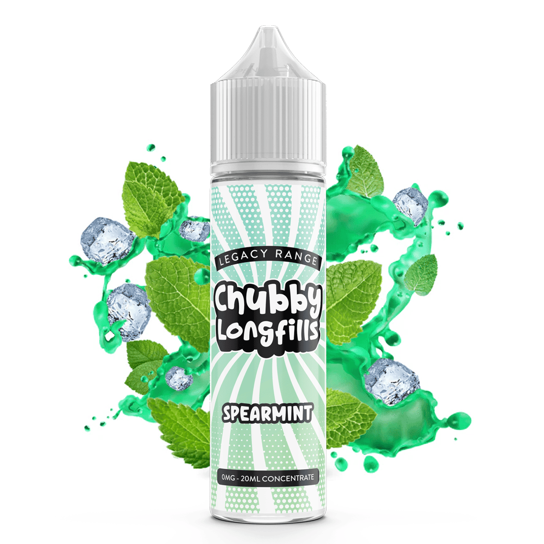Chubby Longfills - Spearmint 60ml