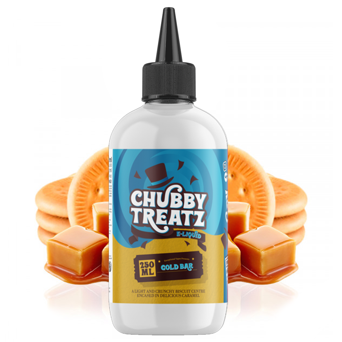 Chubby Treatz - Gold Bar 200ml Shortfill