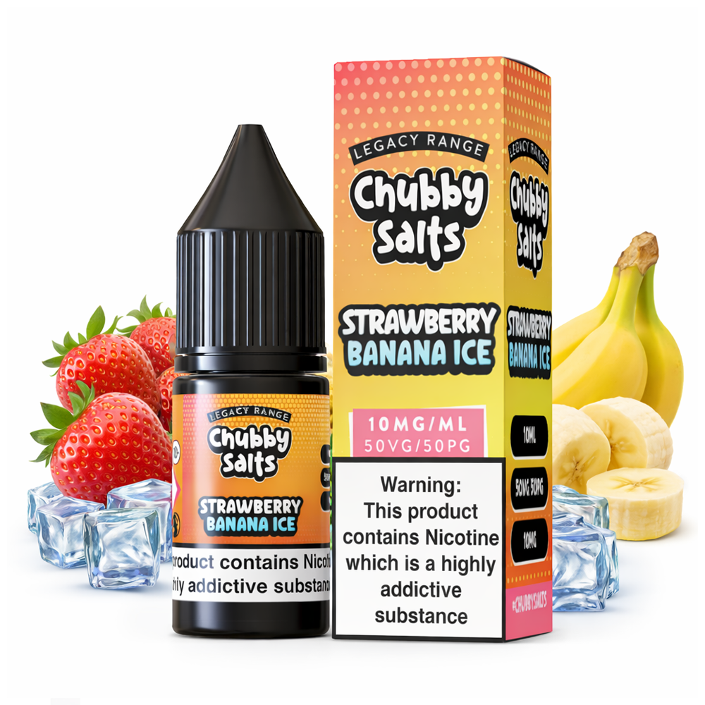 Chubby Salts - Strawberry Banana Ice 10ml