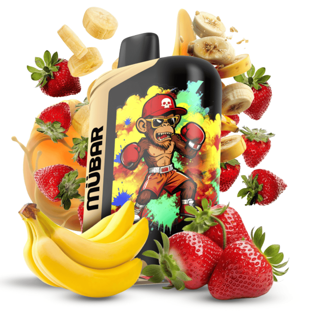 MUBAR 50k Disposable - Strawberry Banana 0mg