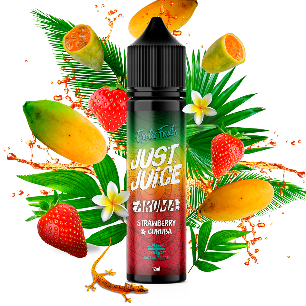 Just Juice - Strawberry Curuba 60ml Longfill