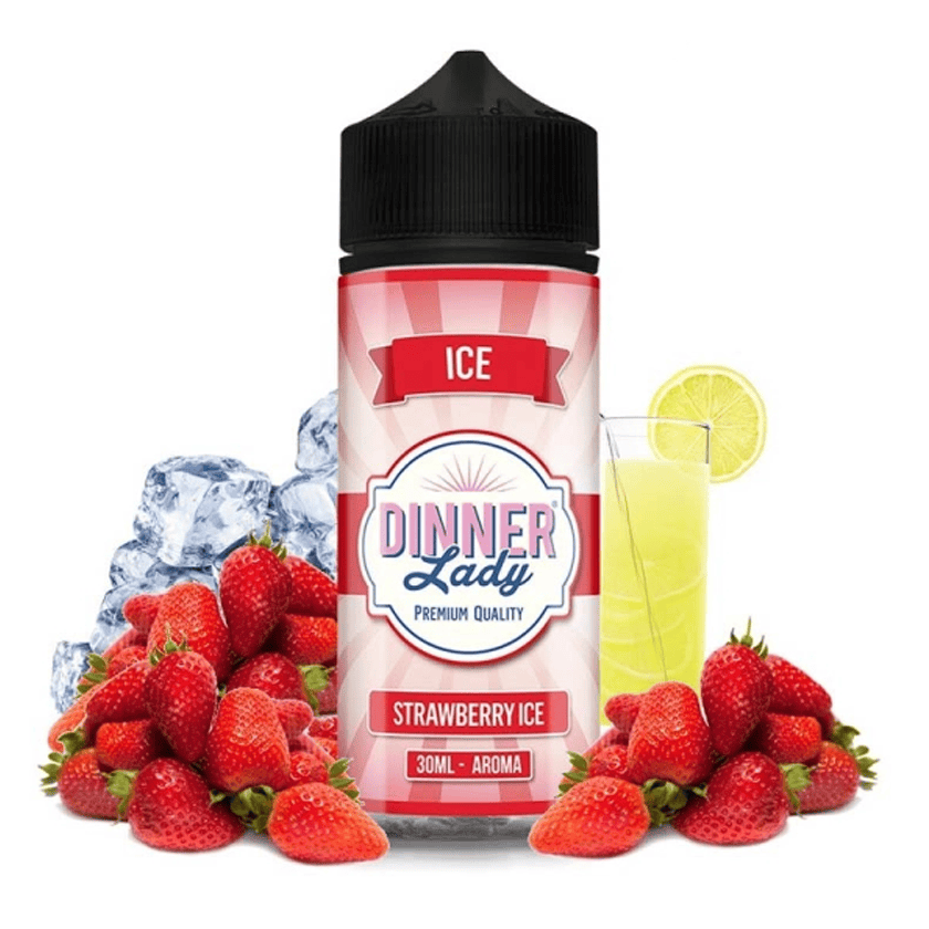 Dinner Lady - Strawberry Ice 120ml Longfill