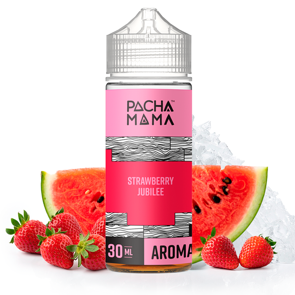 Pacha Mama - Ice Strawberry Jubilee 120ml Longfill