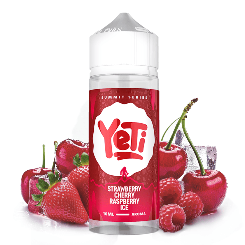 Yeti - Strawberry Cherry Raspberry Ice 120ml Longfill