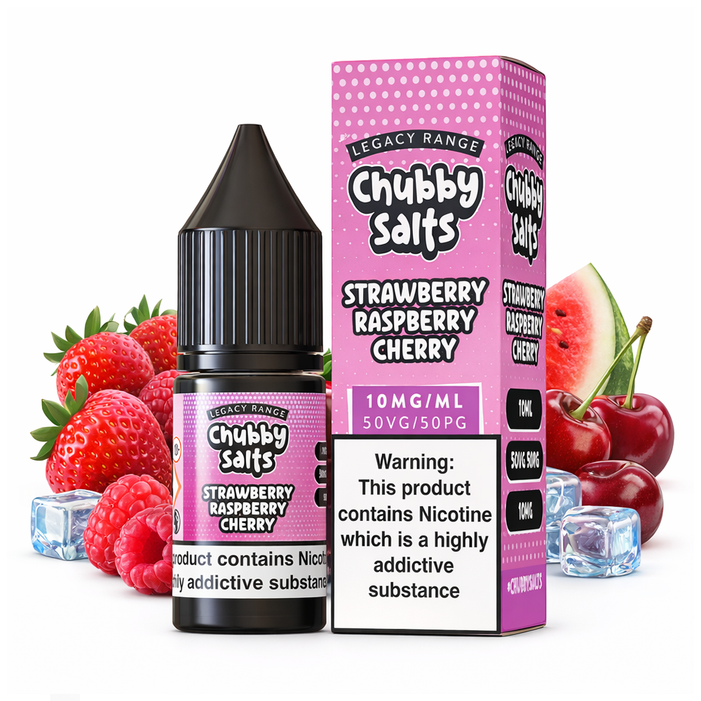 Chubby Salts - Strawberry Raspberry Cherry 10ml