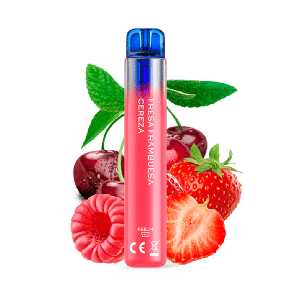 Vozol Neon 1000 - Strawberry Raspberry Cherry 20mg