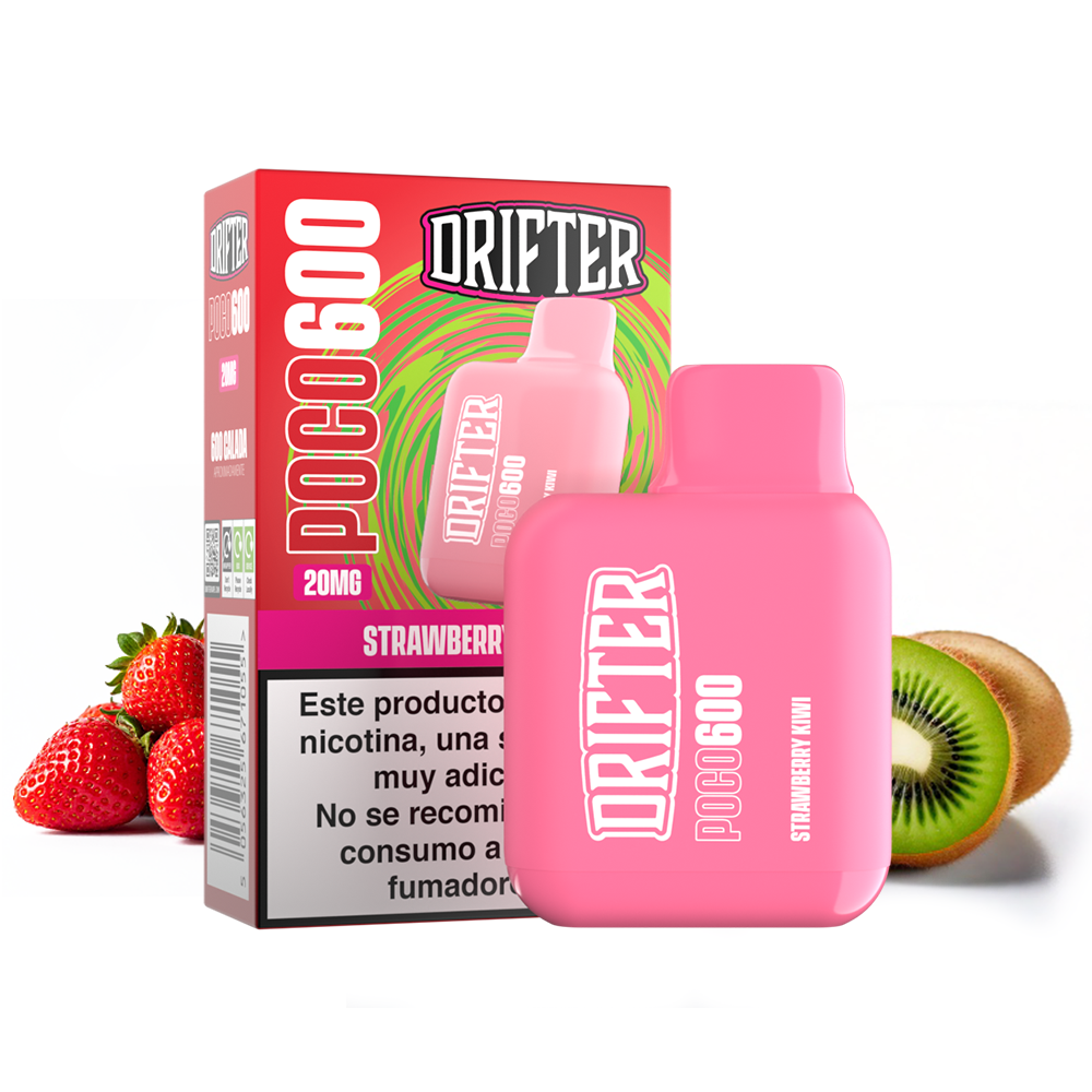 Drifter Poco 600 - Strawberry Kiwi 20mg