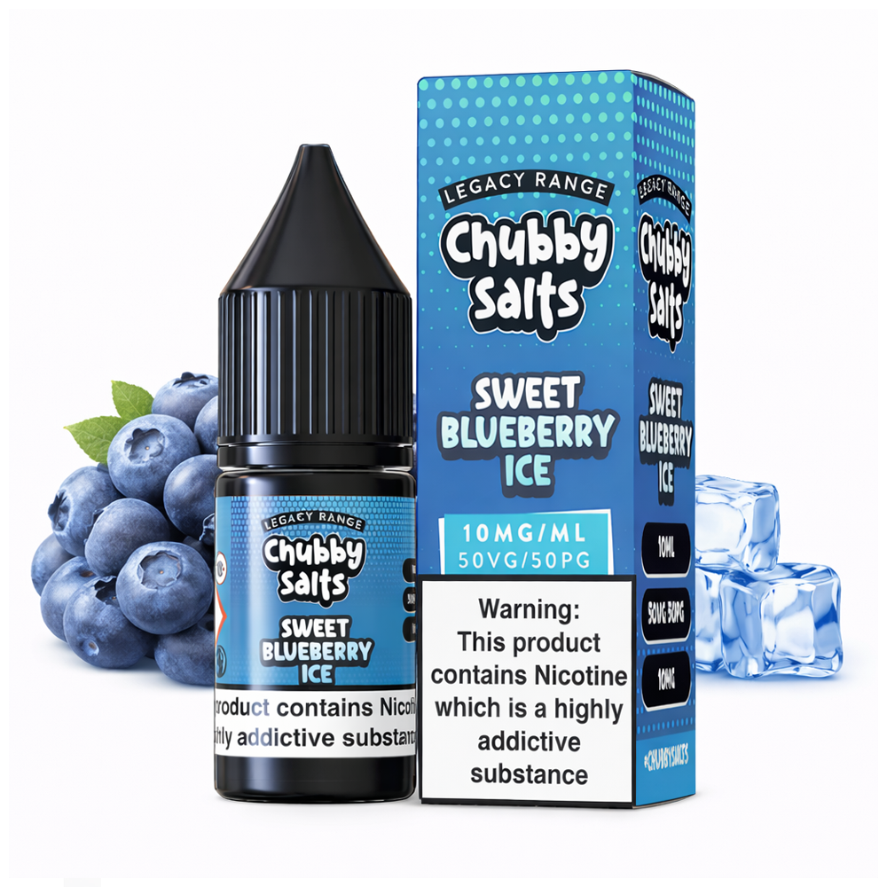 Chubby Salts - Sweet Blueberry Ice 10ml