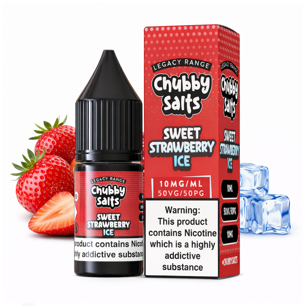 Chubby Salts - Sweet Strawberry Ice 10ml