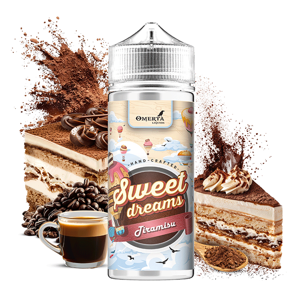Omerta - Sweet Dreams Tiramisu 120ml Longfill