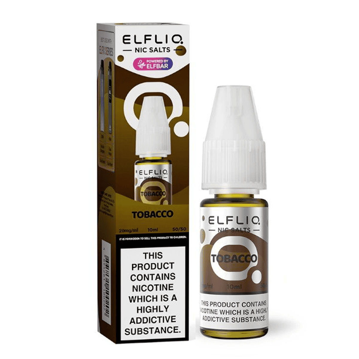 ELFLIQ - Tobacco 10ml Nic Salt