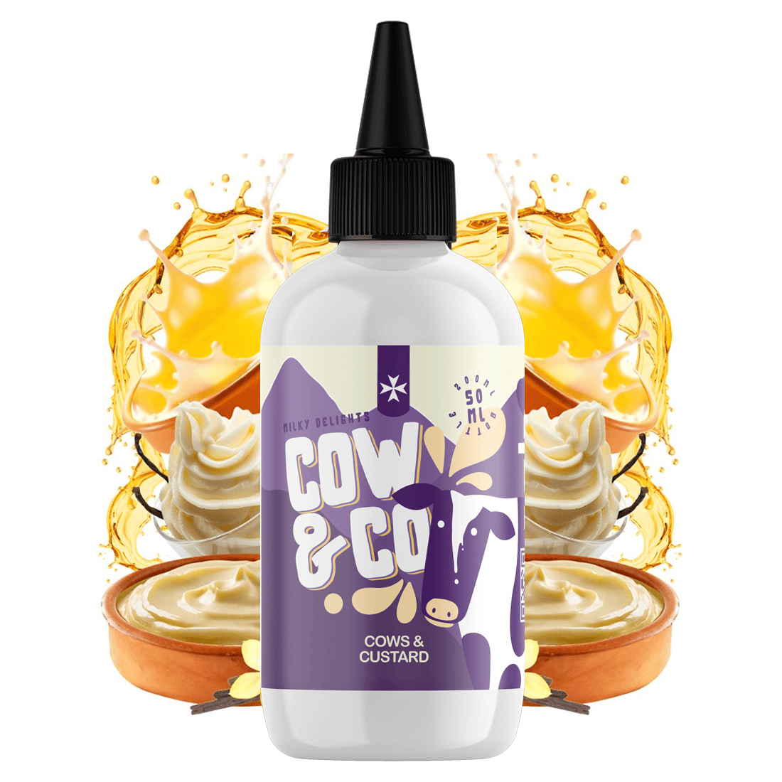 Cow & Co - Cows & Custard 200ml Longfill