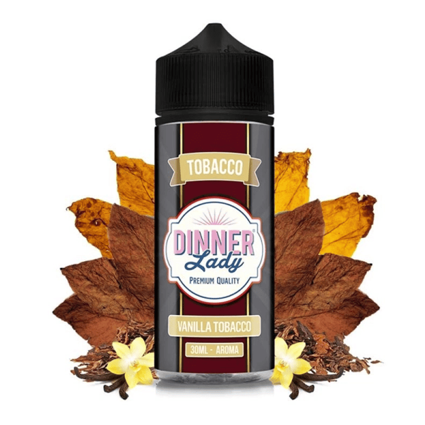 Dinner Lady - Vanilla Tobacco 120ml Longfill
