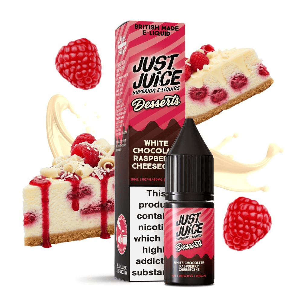 Just Juice Desserts - White Chocolate Raspberry Cheesecake 10ml
