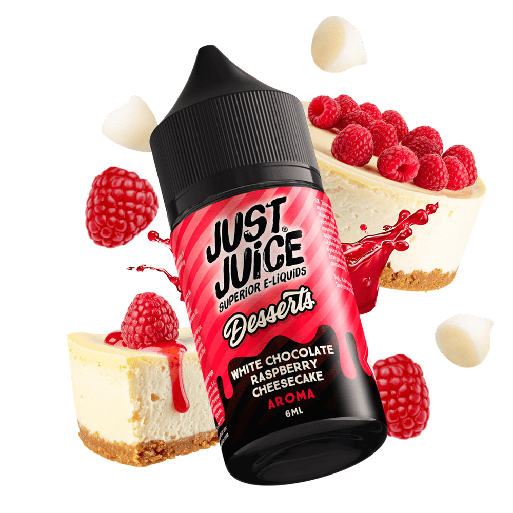 Just Juice - White Chocolate Raspberry Cheesecake 30ml Longfill