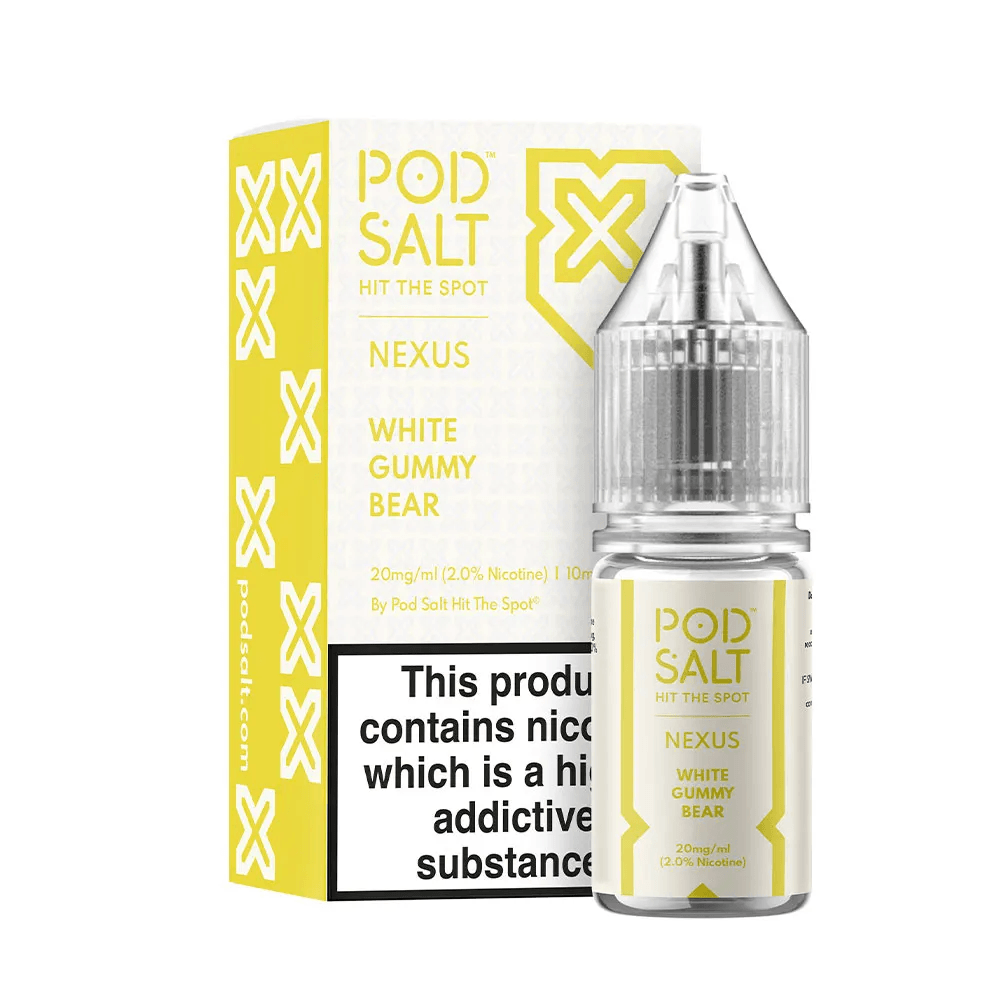 Pod Salt Nexus - White Gummy Bear 10ml 20mg Nic Salt