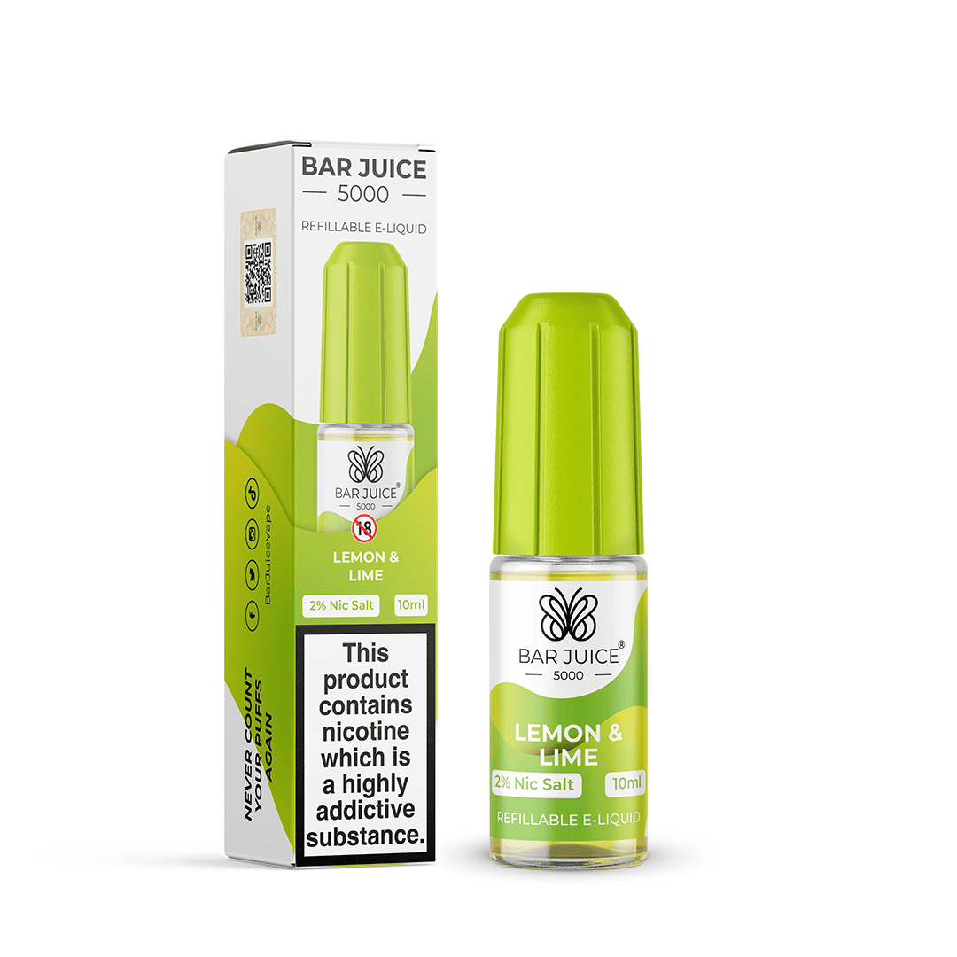 Bar Juice - Lemon & lime 10ml Nic Salt