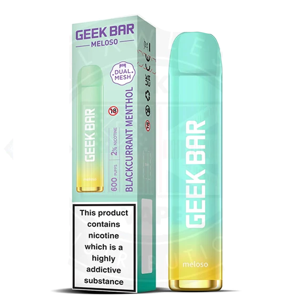 Geekbar Meloso - Blackcurrant Menthol 20mg