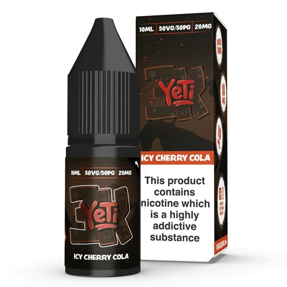 Yeti 3k Bar -Icy Cherry Cola 20mg Nic Salt