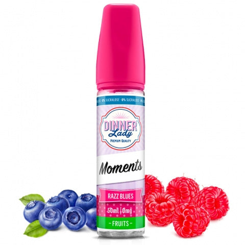 Dinner Lady Moments - Razz Blues 50ml Shortfill