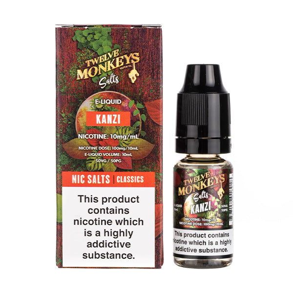 Twelve Monkeys Kanzi 10ml 20mg Nic Salts