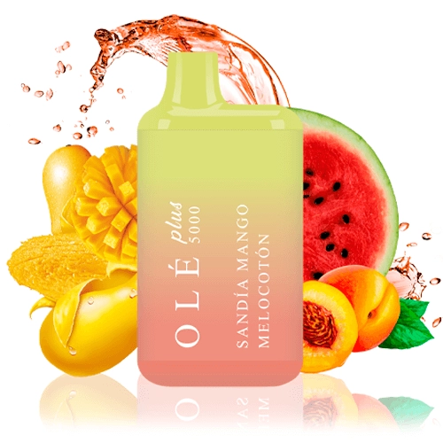Ole Plus 5000 - Mango Peach Watermelon 0%