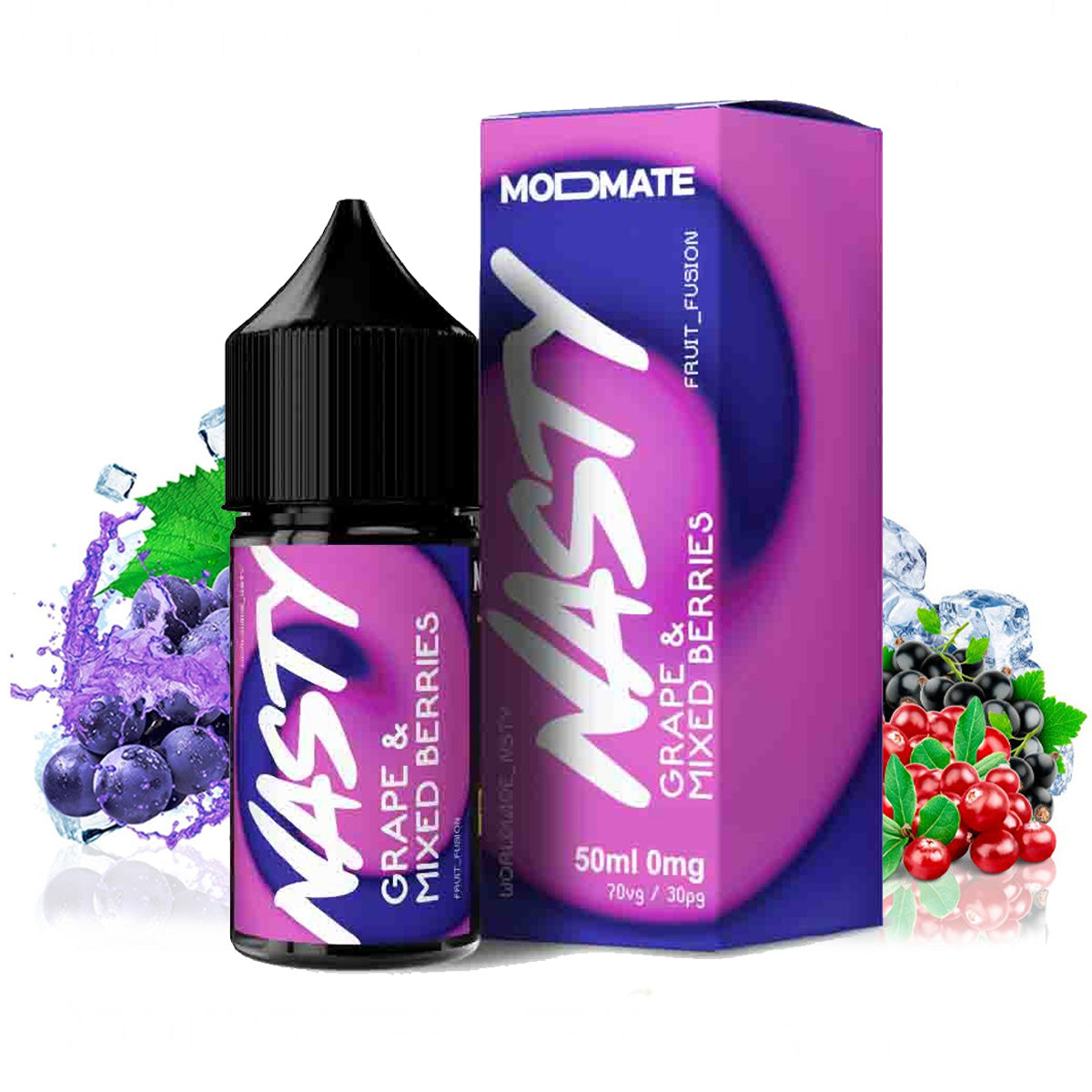 Nasty Juice - Grape & Mixed Berries 50ml Shortfill