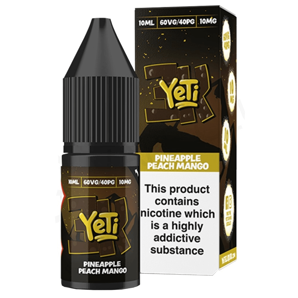 Yeti 3k Bar - Pineapple Peach Mango 20mg Nic Salt