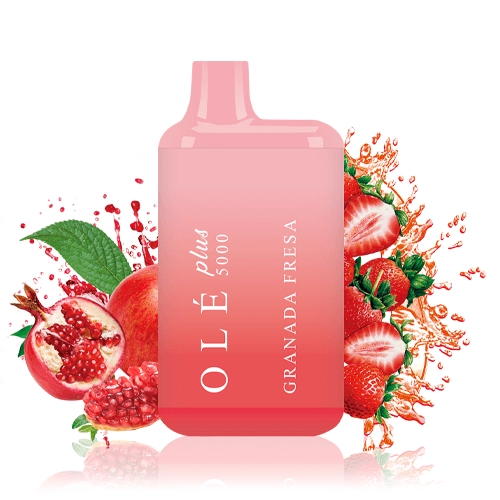 Ole Plus 5000 - Strawberry Pomegranate 0%