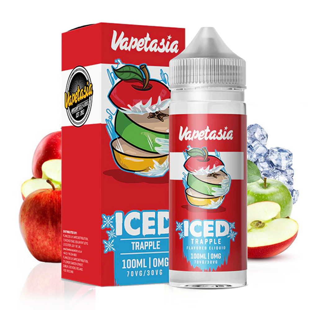 Vapetasia - Iced Trapple 100ml Shortfill