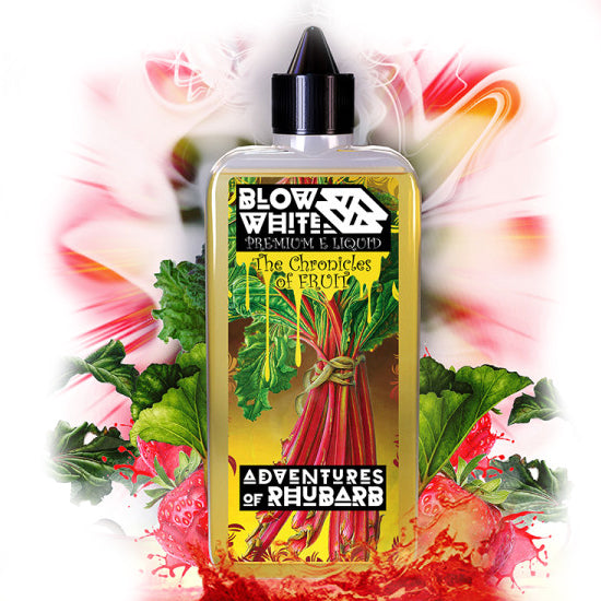 Blow White - Adventures Of Rhubarb 80ml Shortfill