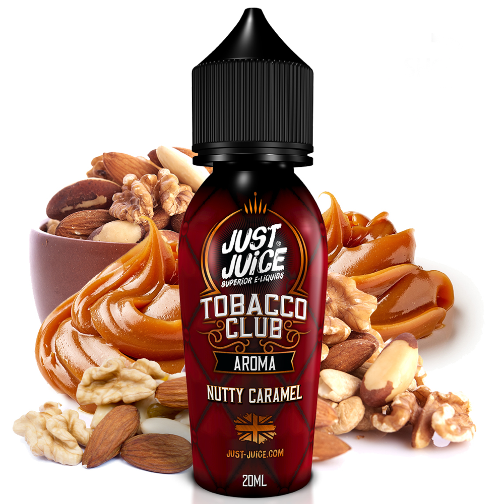 Just Juice - Nutty Caramel Tobacco 50ml Shortfill