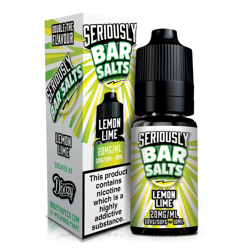 Sali Seriously Bar: limone e lime 10 ml 20 mg di sale Nic
