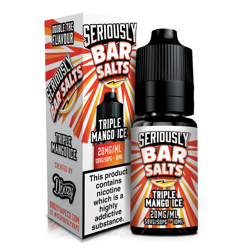 Seriously Bar Salts - Tripple Mango 10ml 20mg Nic Salt