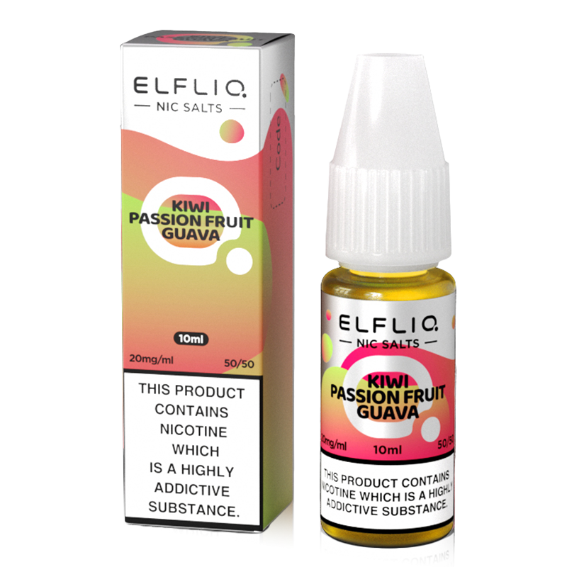 ELFLIQ - Kiwi Passionfruit Guava 10ml Nic Salt