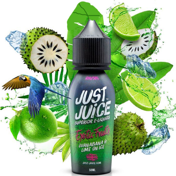 Just Juice - Guanabana & Lime On Ice 50ml Shortfill