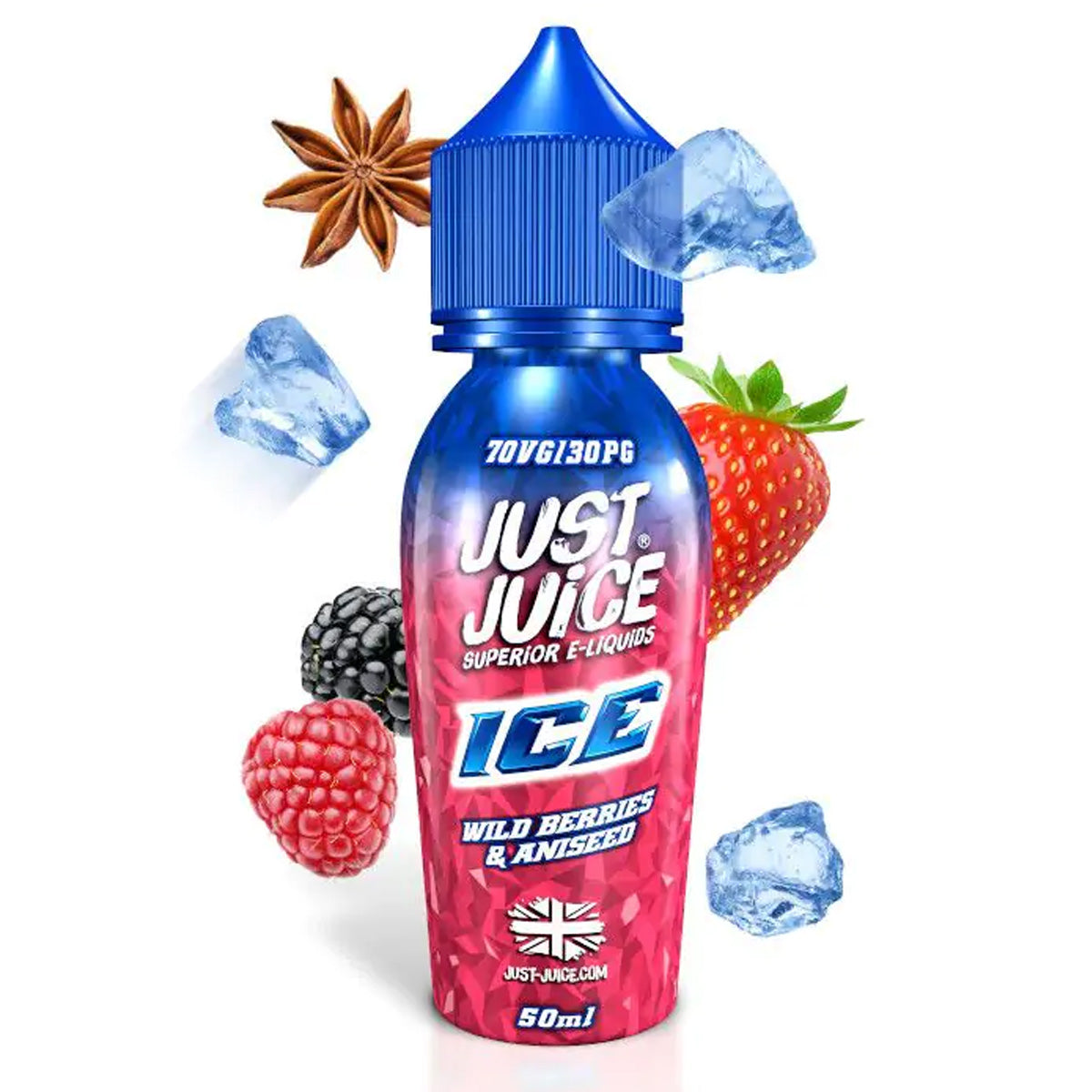 Just Juice Ice - Wild berries & Aniseed 50ml Shortfill