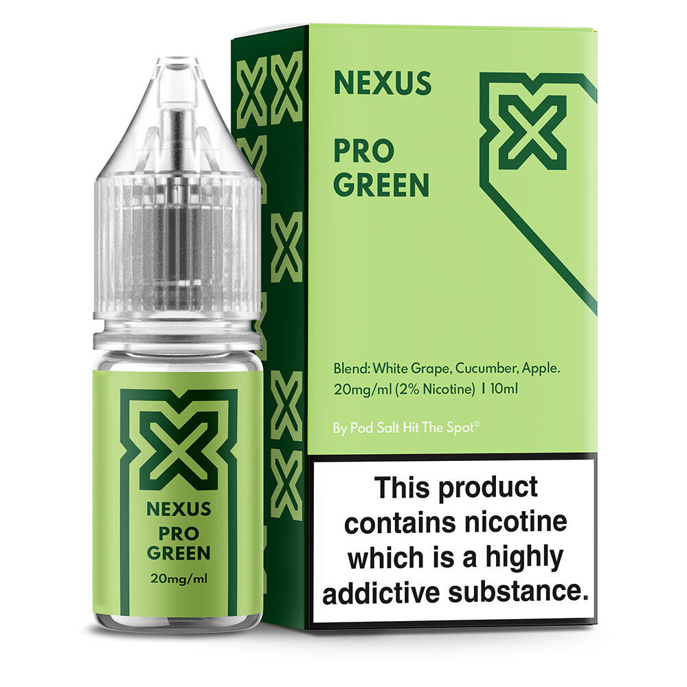 Nexus Pod Salt - Pro Green 10ml-20mg
