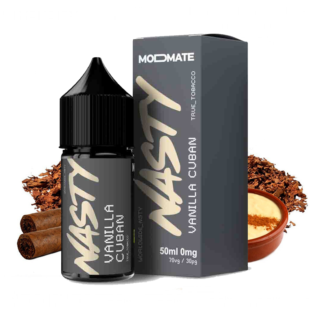 Nasty Juice - Vanilla Cuban 50ml Shortfill