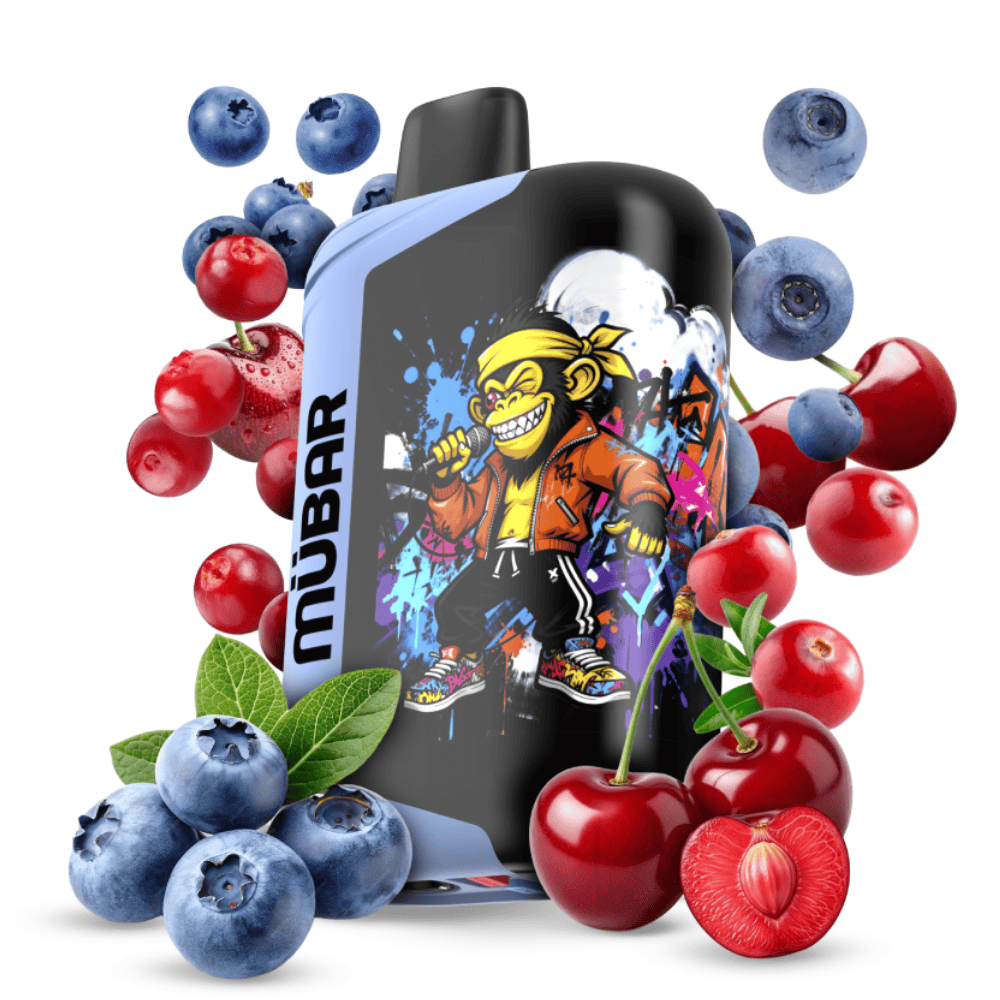 MUBAR 50k Disposable - Blueberry Cherry Cranberry 0mg